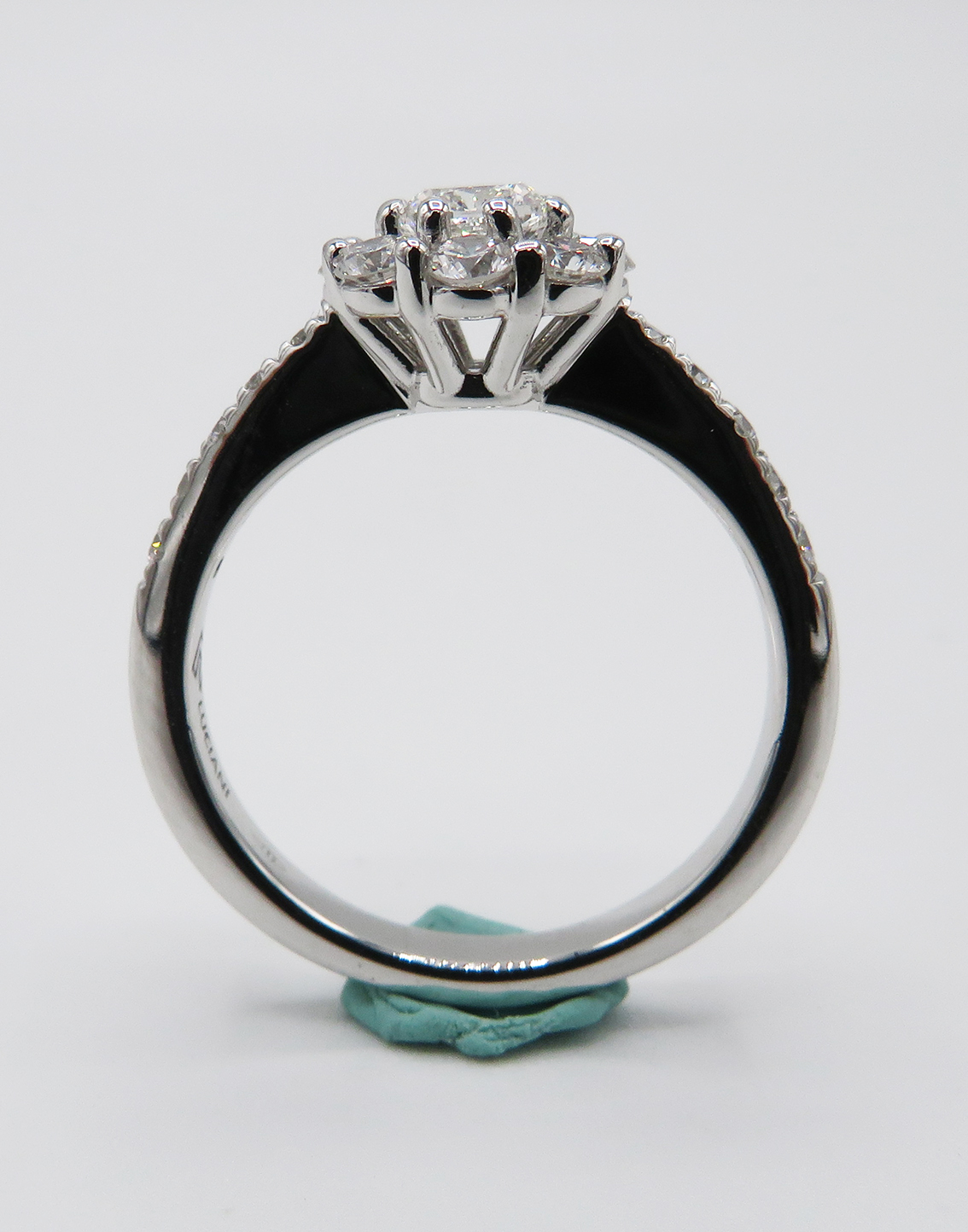 Anello Halo - Cushion - immagine 4